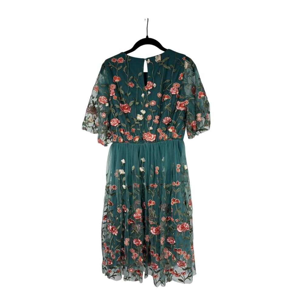 Baltic Born Duchess Tulle Dress Jade Garden Womens S NWT - Picture 3 of 14
